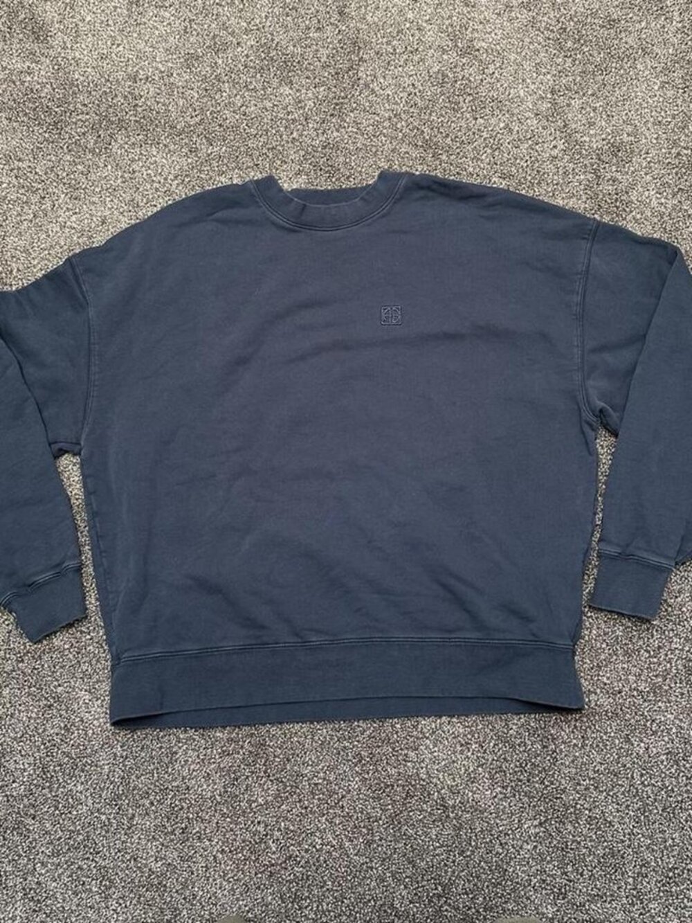 Anine Bing Navy Crewneck Sweatshirt